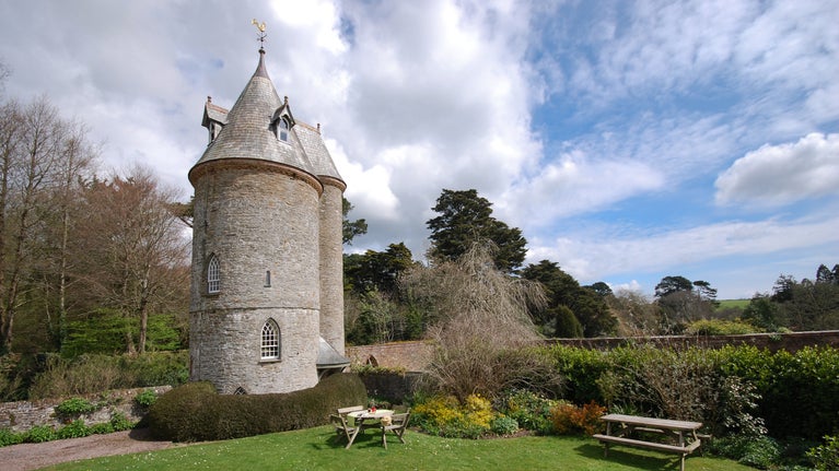 View of the Water Tower in Cornwall, one of our holiday cottages